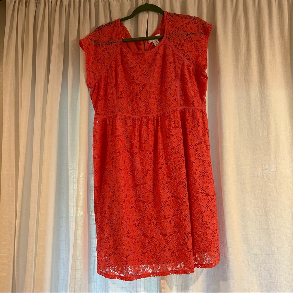 Motherhood Maternity Lace Dress